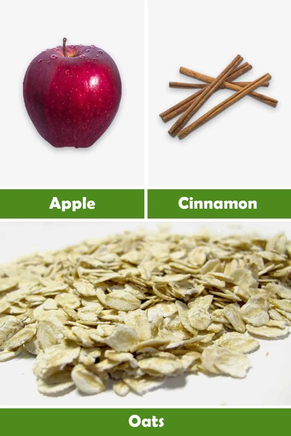 APPLE, CINNAMON AND OATS