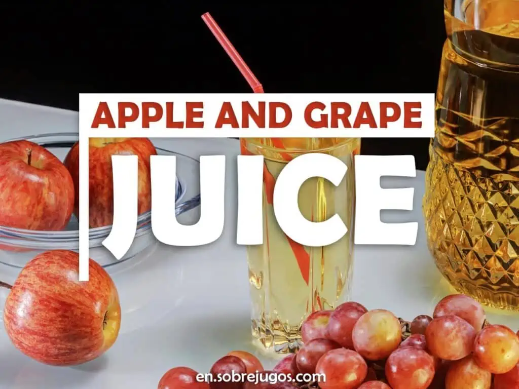APPLE & GRAPE JUICE