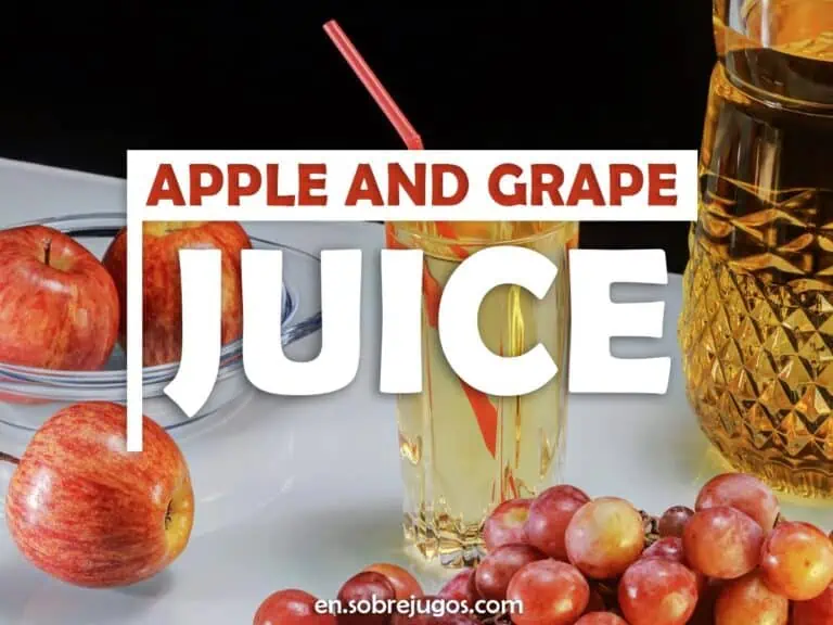APPLE & GRAPE JUICE