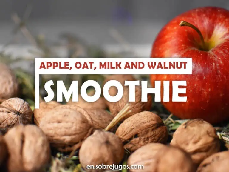 APPLE, OAT, MILK & WALNUT SMOOTHIE