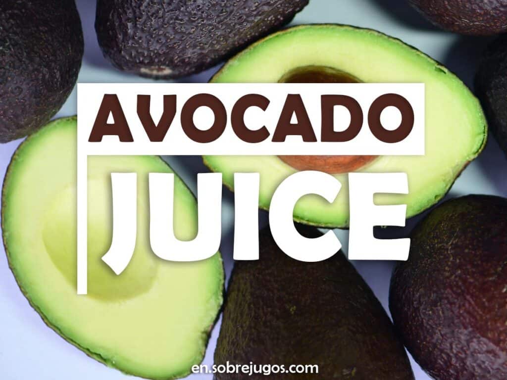 AVOCADO JUICE