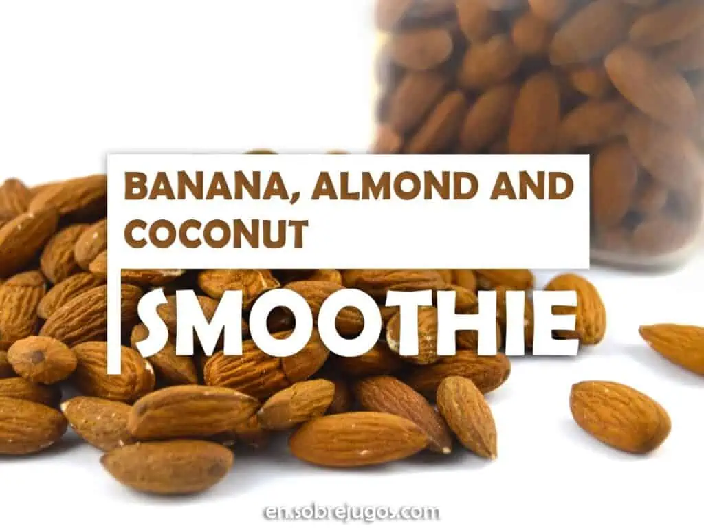 BANANA, ALMOND & COCONUT SMOOTHIE