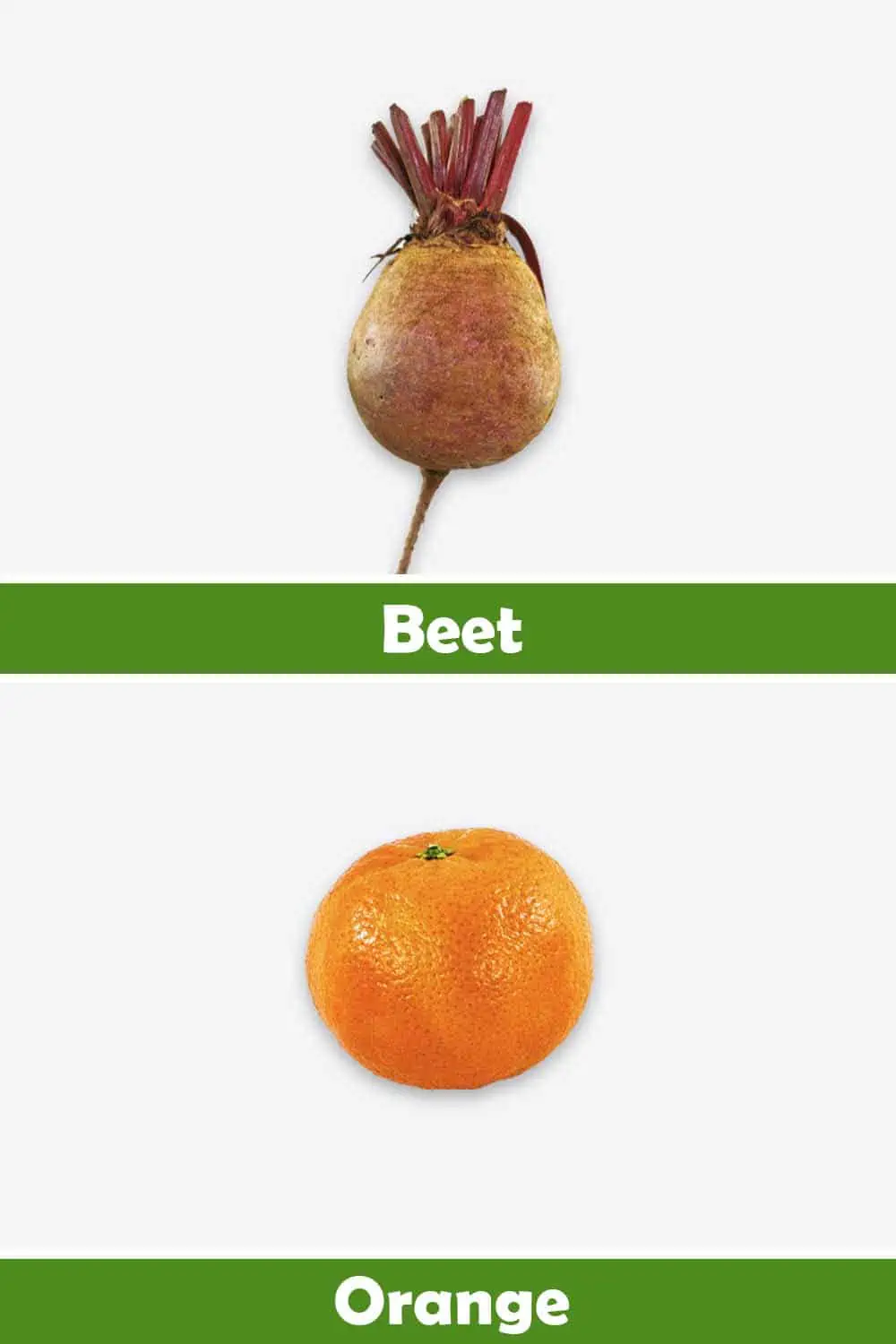 BEET AND ORANGE