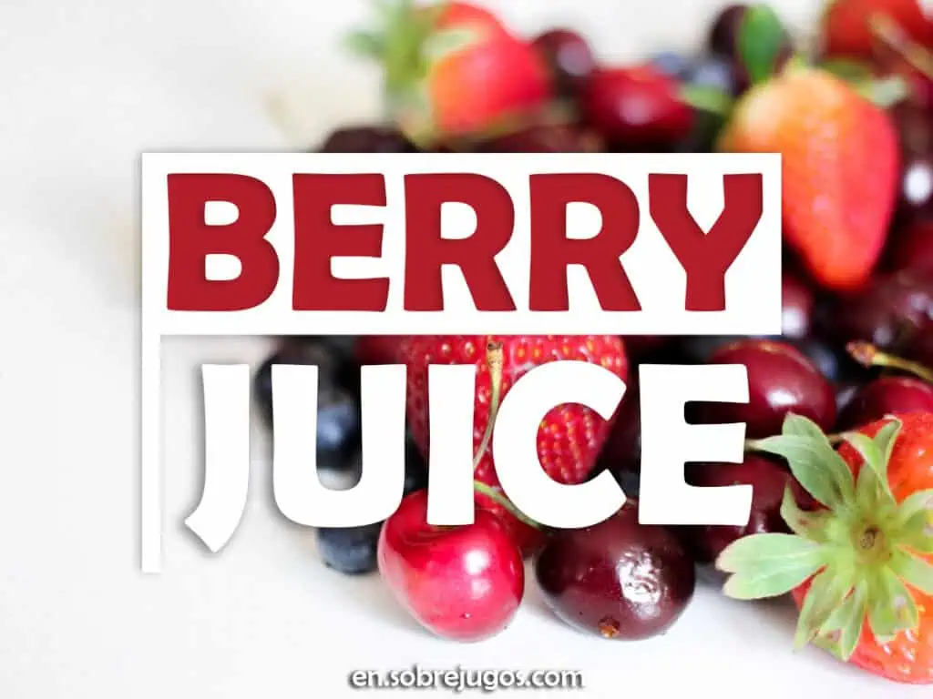 BERRY JUICE