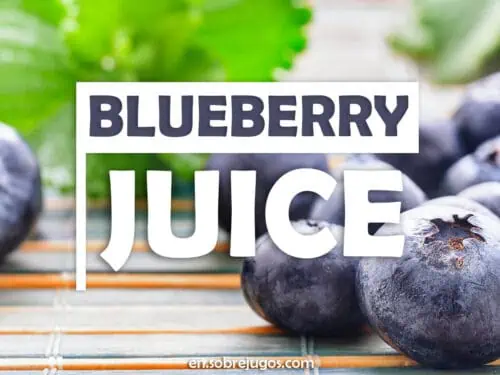 BLUEBERRY JUICE