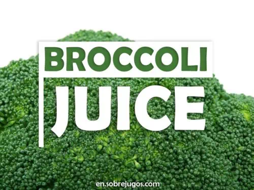 BROCCOLI JUICE