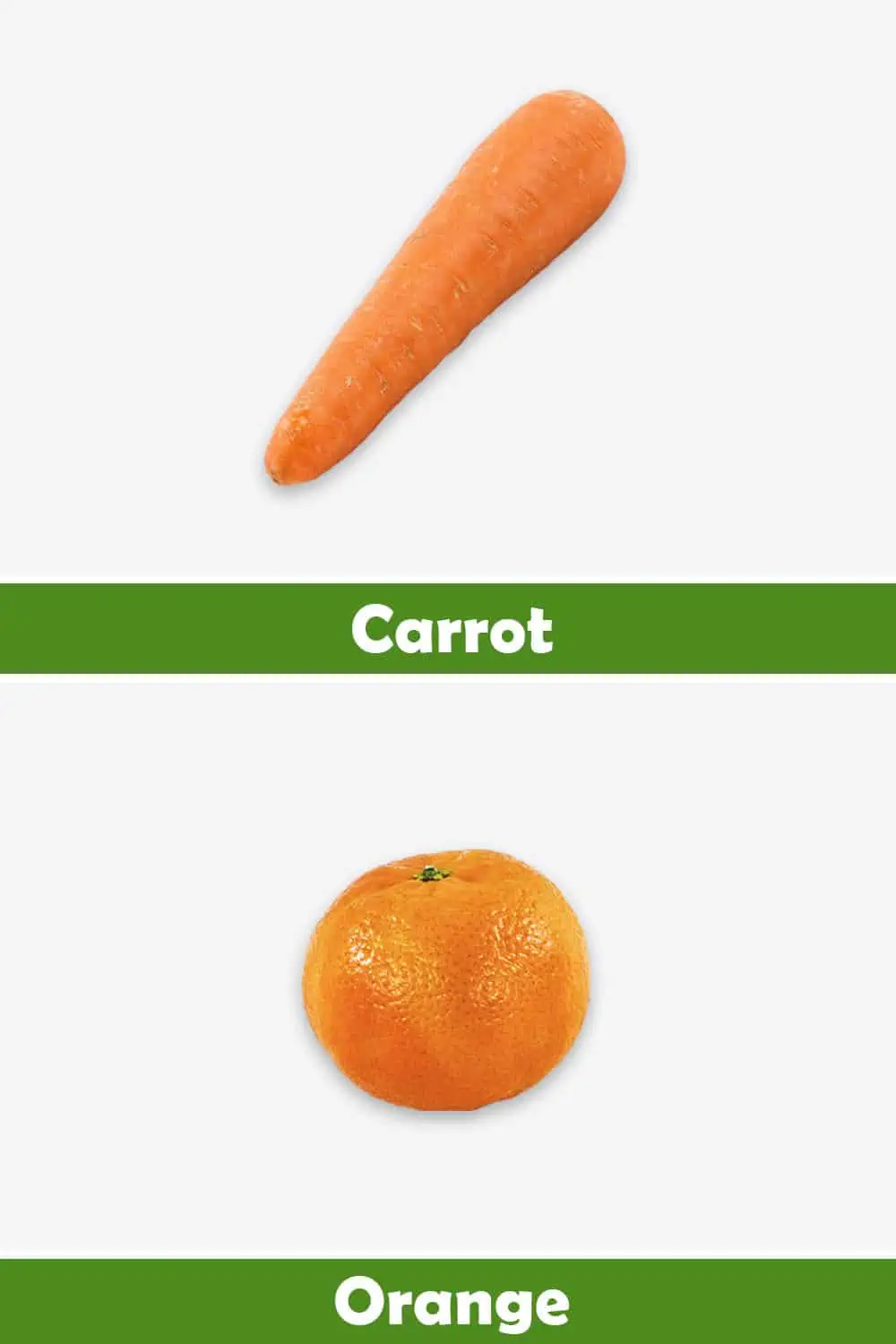 CARROT AND ORANGE