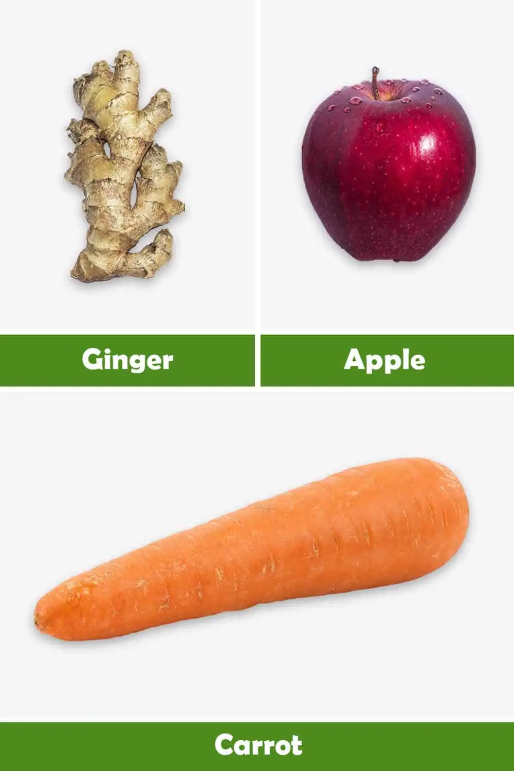 GINGER, APPLE AND CARROT