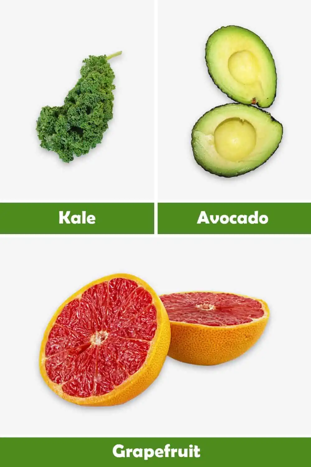 KALE, AVOCADO AND GRAPEFRUIT