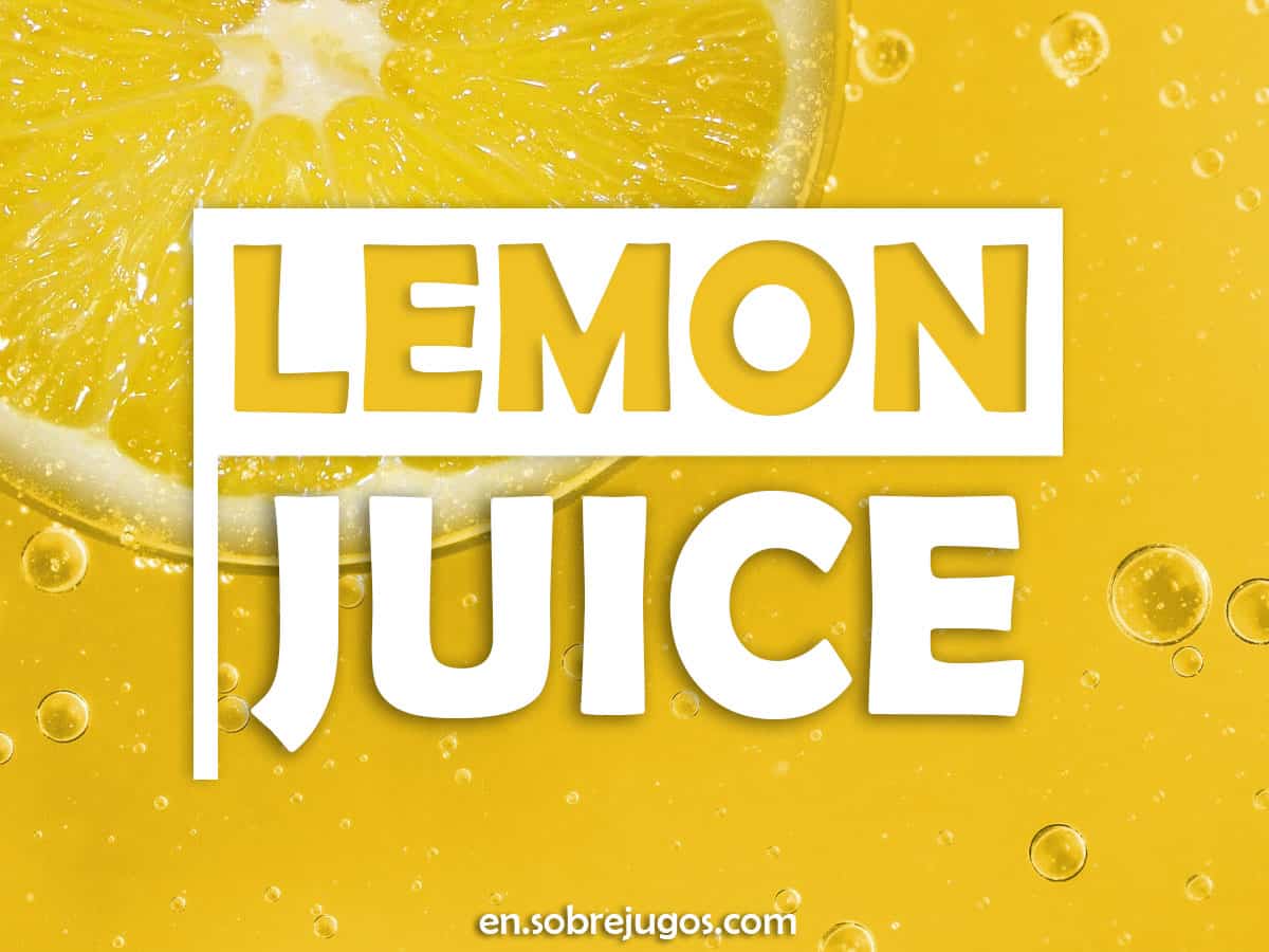 Lemon Juice Easy Recipe and More Information