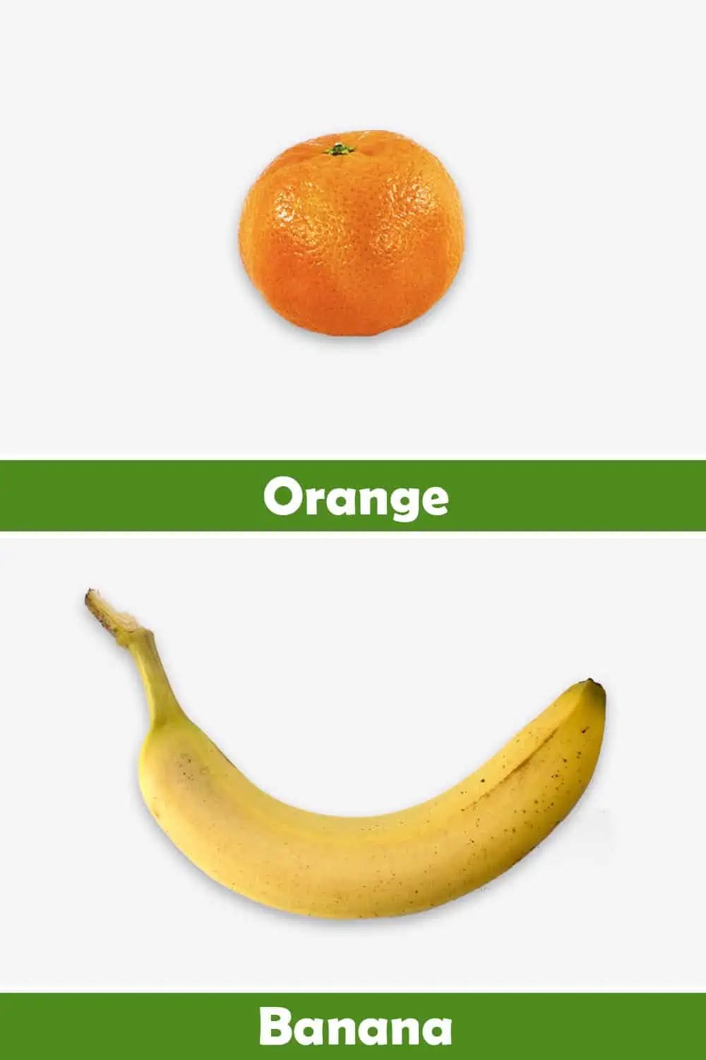 ORANGE AND BANANA