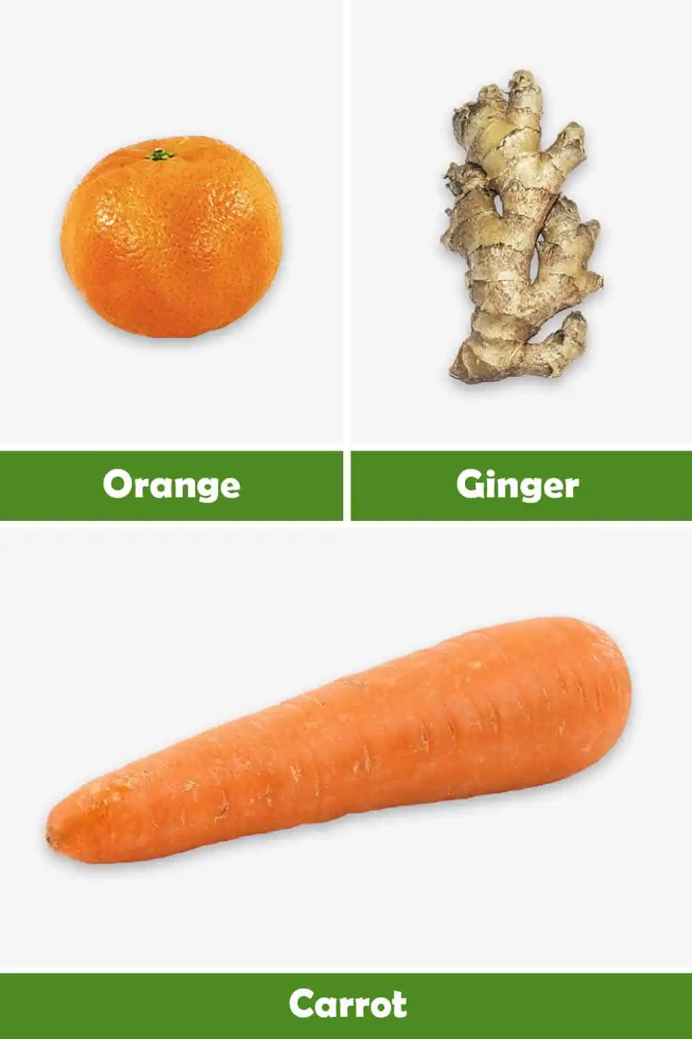 ORANGE, GINGER AND CARROT