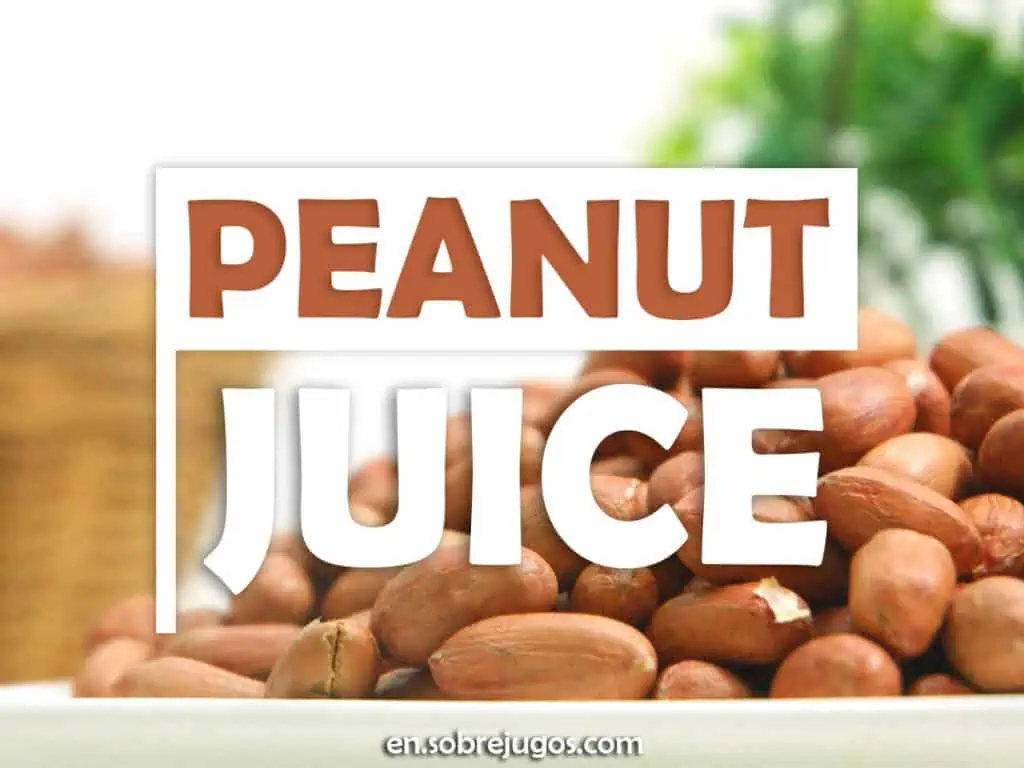 PEANUT JUICE
