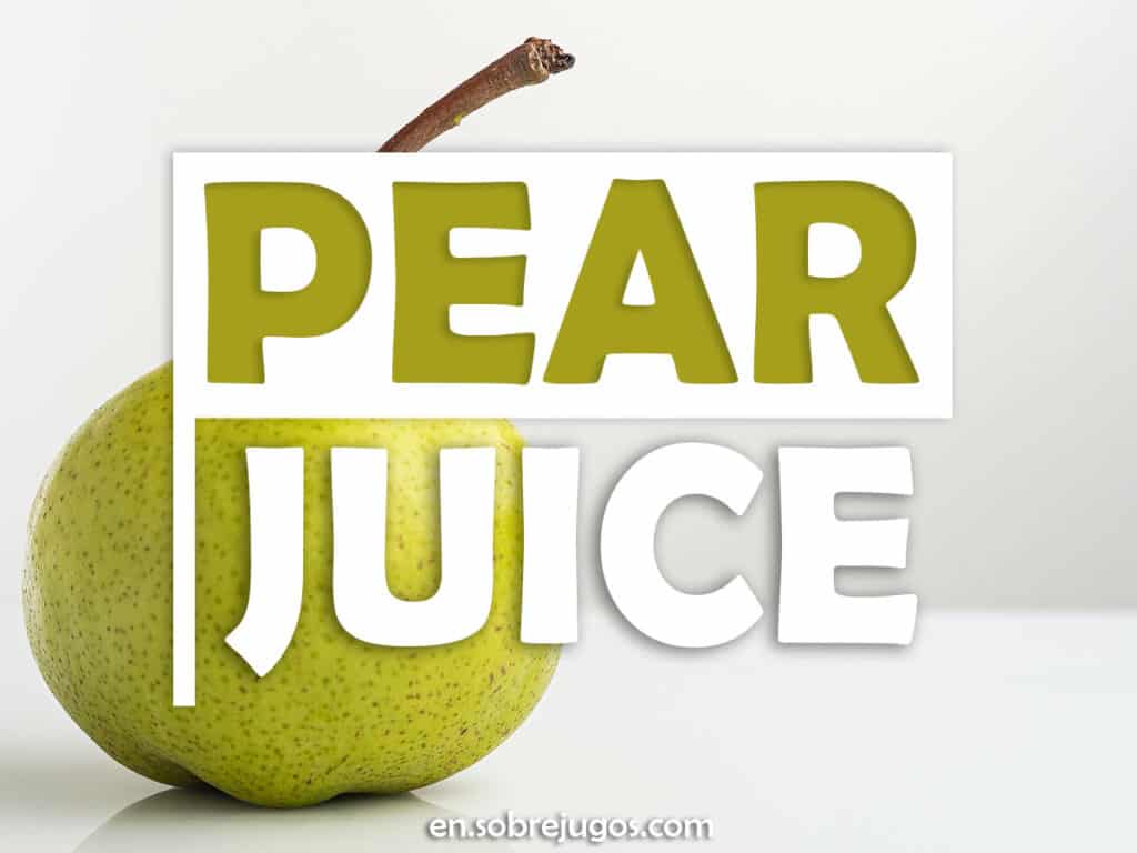 PEAR JUICE