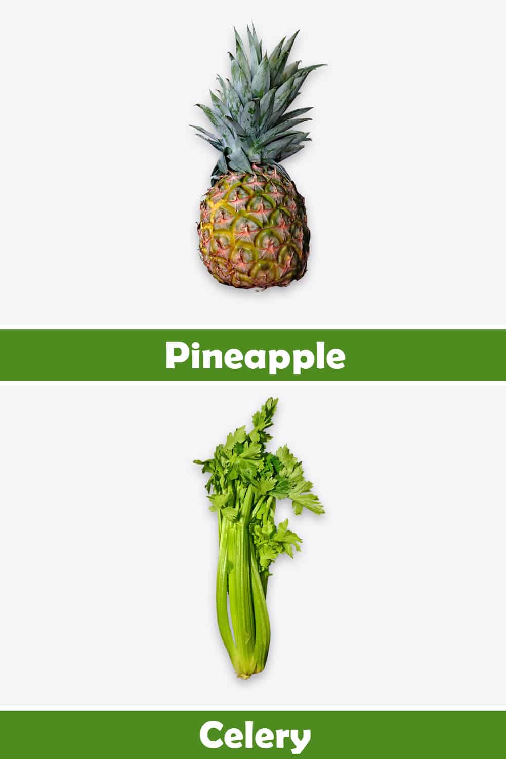 PINEAPPLE AND CELERY