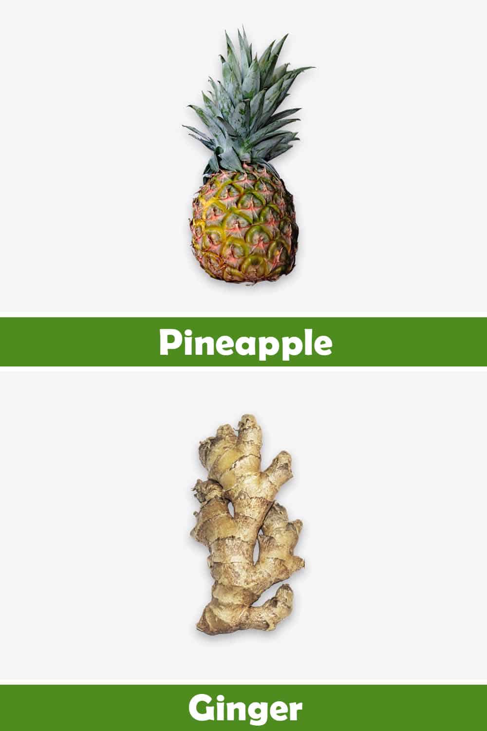 PINEAPPLE AND GINGER
