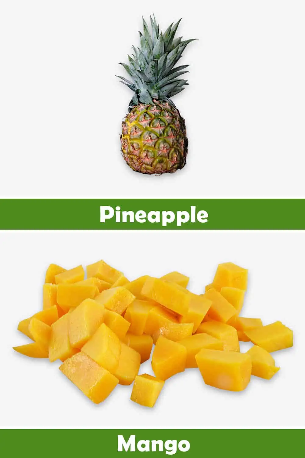 PINEAPPLE AND MANGO